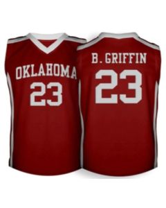 Sooners #23 Blake Griffin Red Basketball Stitched NCAA Jersey