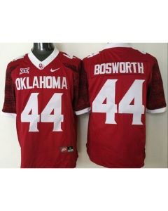 Sooners #44 Brian Bosworth Red New XII Stitched NCAA Jersey