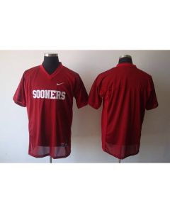 Sooners Blank Red Stitched NCAA Jersey