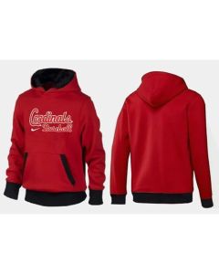 St.Louis Cardinals Pullover Hoodie Red & Black