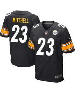 Steelers #23 Mike Mitchell Black Team Color Men's Stitched NFL Elite Jersey