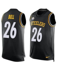 Steelers #26 Le'Veon Bell Black Team Color Men's Stitched NFL Limited Tank Top Jersey