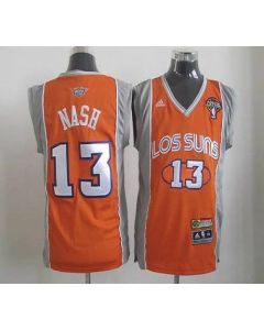 Suns #13 Steve Nash Orange Latin Nights Stitched NBA Jersey