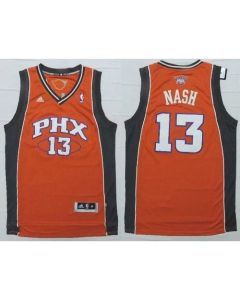 Suns #13 Steve Nash Orange Stitched NBA Jersey