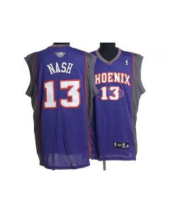 Suns #13 Steve Nash Stitched Purple NBA Jersey