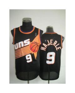 Suns #9 Dan Majerle Black Throwback Stitched NBA Jersey