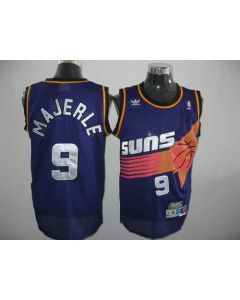 Suns #9 Dan Majerle Throwback Purple Stitched NBA Jersey