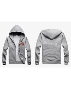 Tampa Bay Buccaneers Authentic Logo Hoodie Grey