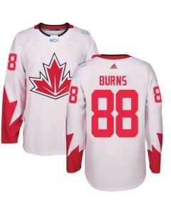 Team CA. #88 Brent Burns White 2016 World Cup Stitched NHL Jersey