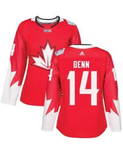 Team Canada #14 Jamie Benn Red 2016 World Cup Women's Stitched NHL Jersey