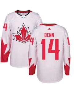 Team Canada #14 Jamie Benn White 2016 World Cup Stitched Youth NHL Jersey