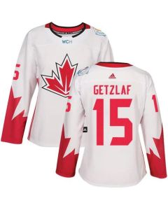 Team Canada #15 Ryan Getzlaf White 2016 World Cup Women's Stitched NHL Jersey