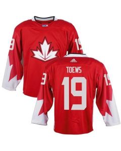 Team Canada #19 Jonathan Toews Red 2016 World Cup Stitched Youth NHL Jersey