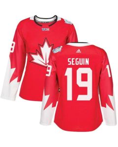 Team Canada #19 Tyler Seguin Red 2016 World Cup Women's Stitched NHL Jersey