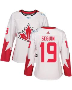 Team Canada #19 Tyler Seguin White 2016 World Cup Women's Stitched NHL Jersey