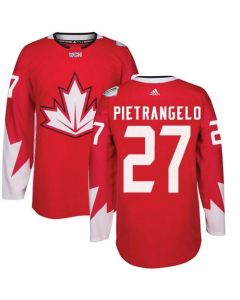 Team Canada #27 Alex Pietrangelo Red 2016 World Cup Stitched Youth NHL Jersey