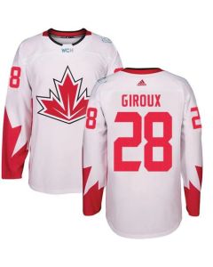 Team Canada #28 Claude Giroux White 2016 World Cup Stitched Youth NHL Jersey