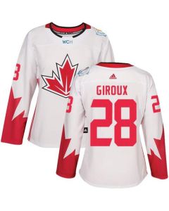 Team Canada #28 Claude Giroux White 2016 World Cup Women's Stitched NHL Jersey