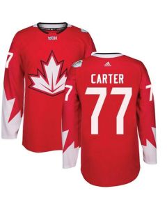 Team Canada #77 Jeff Carter Red 2016 World Cup Stitched Youth NHL Jersey
