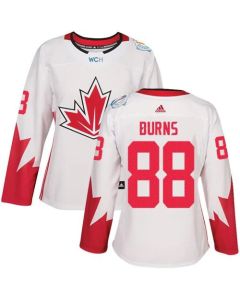 Team Canada #88 Brent Burns White 2016 World Cup Women's Stitched NHL Jersey