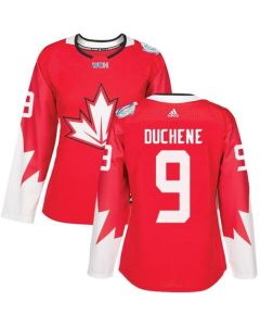 Team Canada #9 Matt Duchene Red 2016 World Cup Women's Stitched NHL Jersey