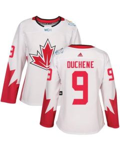 Team Canada #9 Matt Duchene White 2016 World Cup Women's Stitched NHL Jersey