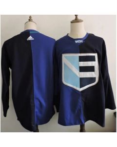 Team Europe Hockey Blank Blue 2016 World Cup Stitched NHL Jersey