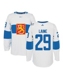 Team Finland #29 Patrik Laine White 2016 World Cup Stitched NHL Jersey