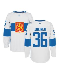 Team Finland #36 Jussi Jokinen White 2016 World Cup Stitched NHL Jersey