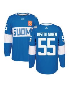 Team Finland #55 Rasmus Ristolainen Blue 2016 World Cup Stitched NHL Jersey