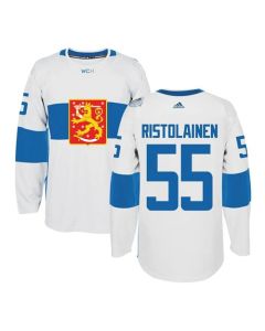 Team Finland #55 Rasmus Ristolainen White 2016 World Cup Stitched NHL Jersey