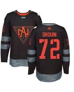 Team North America #72 Jonathan Drouin Black 2016 World Cup Stitched NHL Jersey