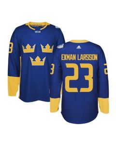 Team Sweden #23 Oliver Ekman-Larsson Blue 2016 World Cup Stitched NHL Jersey