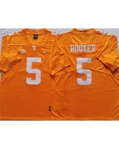 Tennessee Volunteers #5 HOOKER Orange Stitched Jersey