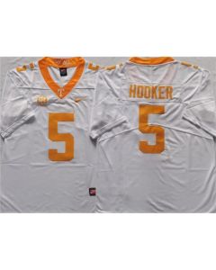 Tennessee Volunteers #5 HOOKER White Stitched Jersey