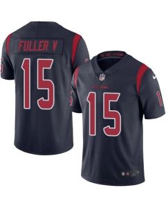 Texans #15 Will Fuller V Navy Blue Men's Stitched NFL Limited Rush Jersey