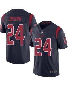 Texans #24 Johnathan Joseph Navy Blue Youth Stitched NFL Limited Rush Jersey
