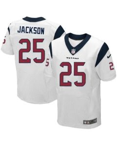 Texans #25 Kareem Jackson White Men's Stitched NFL Elite Jersey