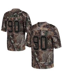 Texans #90 Jadeveon Clowney Camo Men's Stitched NFL Realtree Elite Jersey