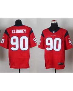 Texans #90 Jadeveon Clowney Red Alternate Men's Stitched NFL Elite Jersey