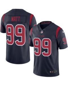 Texans #99 J.J. Watt Navy Blue Men's Stitched NFL Limited Rush Jersey