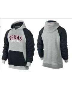 Texas Rangers Pullover Hoodie Grey & Black