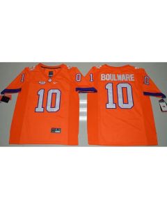 Tigers #10 Ben Boulware Orange Limited Stitched NCAA Jersey