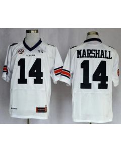 Tigers #14 Nick Marshall White Stitched NCAA Jersey