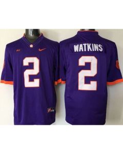 Tigers #2 Sammy Watkins Purple Limited Stitched NCAA Jersey