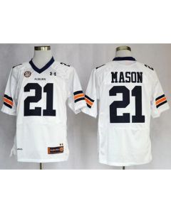Tigers #21 Tre Mason White Stitched NCAA Jersey