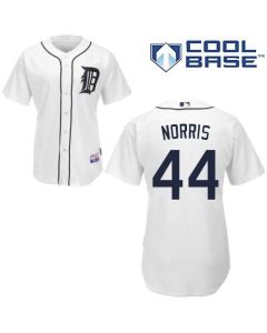 Tigers #44 Daniel Norris White Cool Base Stitched MLB Jersey