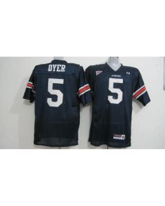 Tigers #5 Michael Dyer Blue Stitched NCAA Jersey
