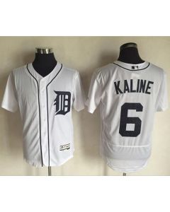 Tigers #6 Al Kaline White Flexbase Authentic Collection Stitched MLB Jersey