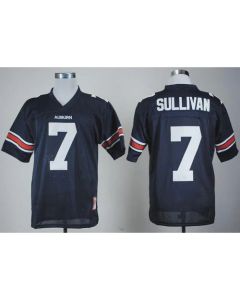 Tigers #7 Pat Sullivan Blue Throwback Stitched NCAA Jersey